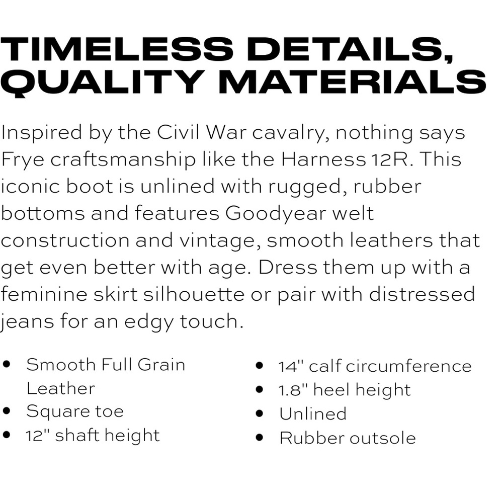 Frye Boots Harness 12r - Picture 8 of 8